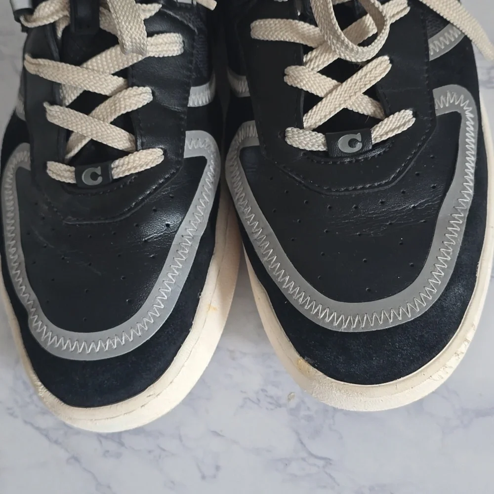 Coach 1941 Black Citysole Signature Court Sneakers - Picture 8 of 11